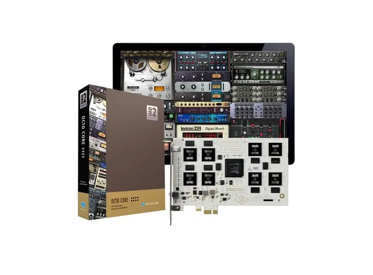 Universal Audio UAD-2 Octo Core DSP card (x8 DSP) PCIe 